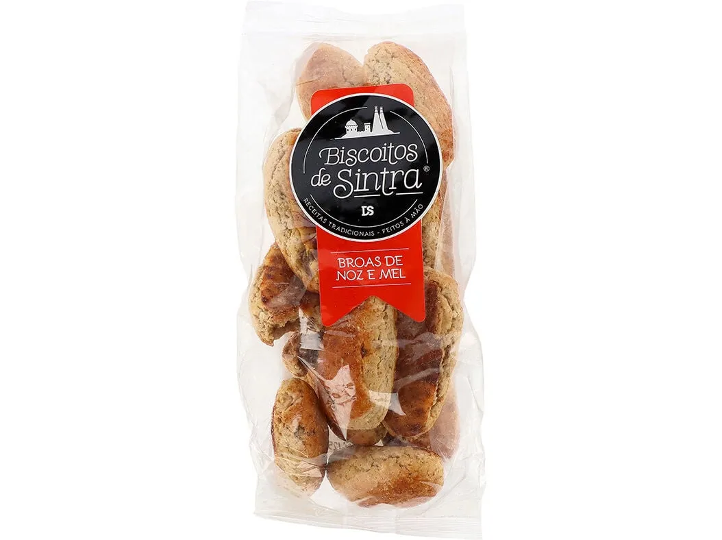 Broas Biscoitos DE Sintra de noz e mel 330 gr