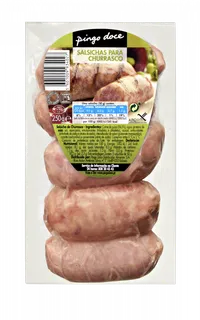 Salsichas de Churrasco Pingo Doce
