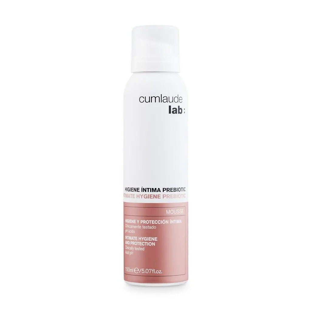 Mousse Cumlaude higiene intima prebiotic 150 ml