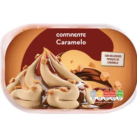 Gelado Caramelo Continente