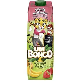 Néctar Banana e Morango Um Bongo