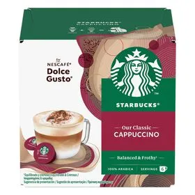Cápsulas de Café Cappuccino Starbucks