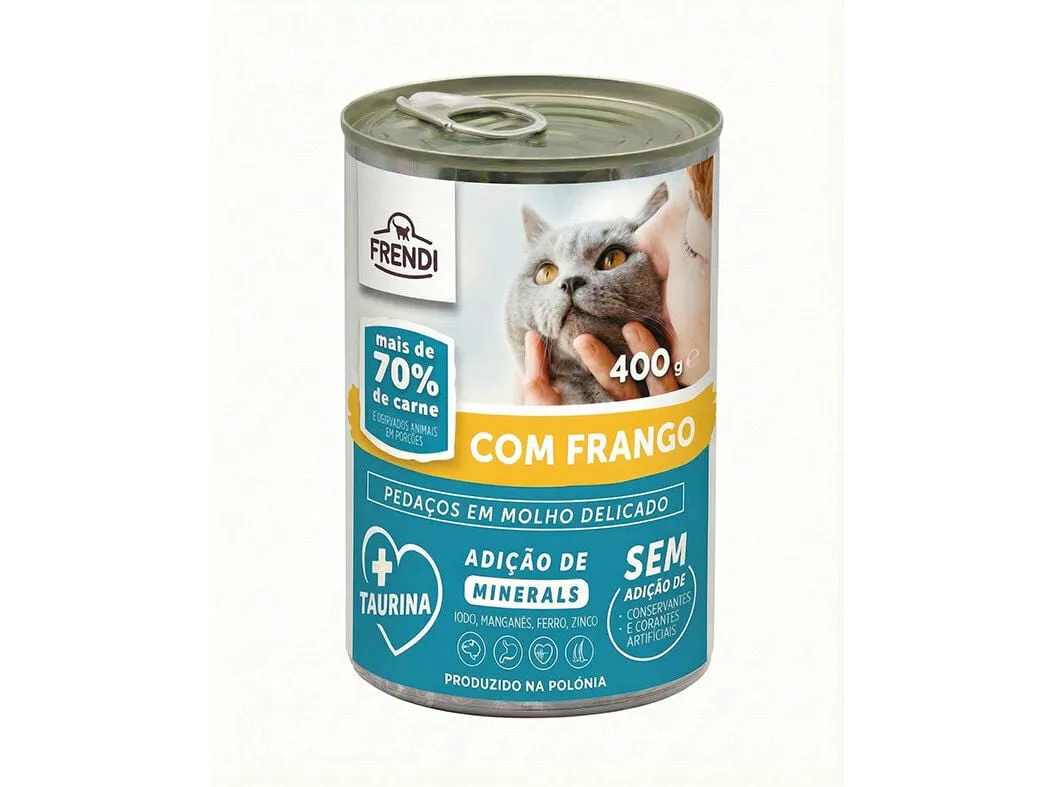 Comida húmida para gato Frendi frango 400 g