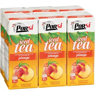 Ice Tea Pessego 6x0.20l PorSi