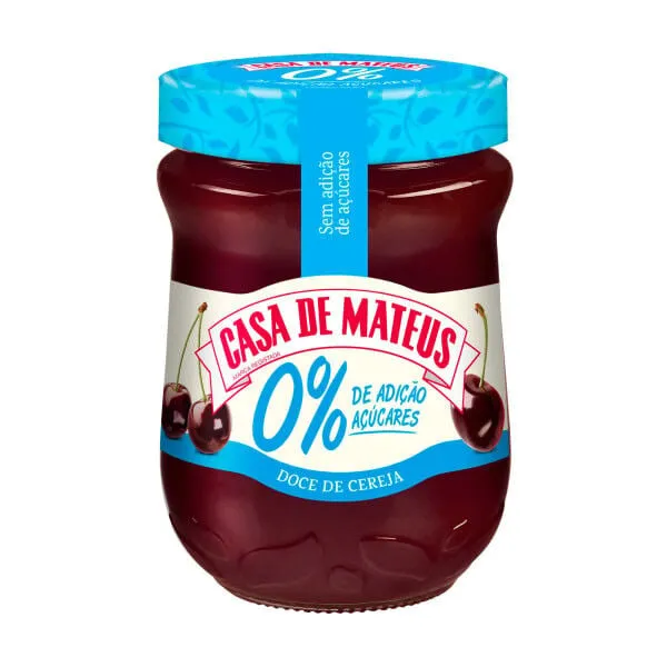 Doce de Cereja sem Adição de Açúcar
