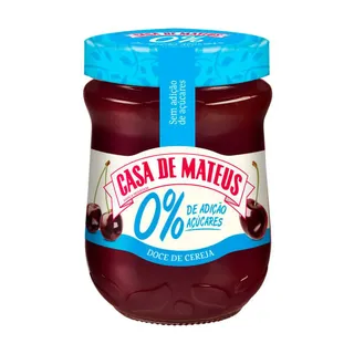 Doce de Cereja sem Adição de Açúcar Casa de Mateus