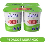 Iogurte Pedaços Morango Pack 4 pack 120 g - Mimosa