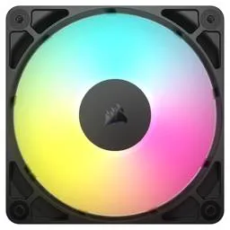 Ventoinha 120mm Corsair 2100RPM RS120 ARGB 4 Pinos PWM Preta (Single Pack)