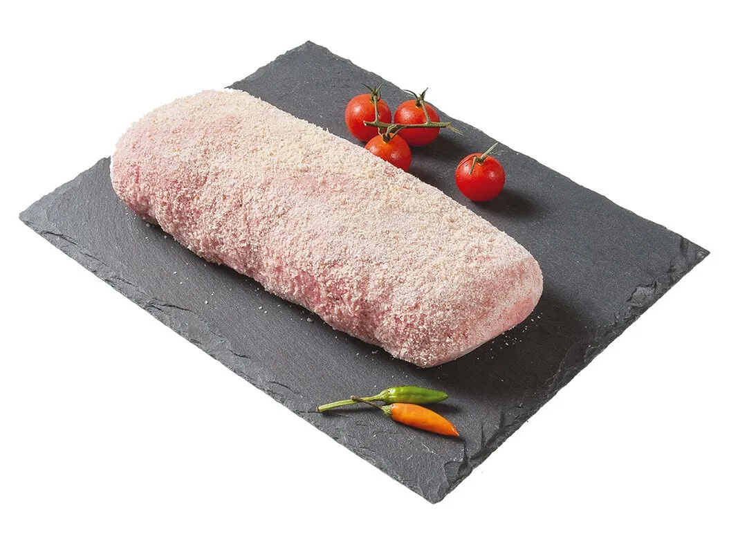 Rolo de carne de porco com queijo e fiambre kg