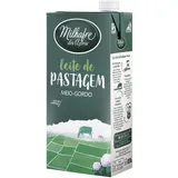 Leite de pastagem uht meio gordo