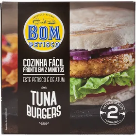 Hambúrguer de Atum Bom Petisco