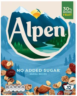 Muesli sem Açúcar Alpen