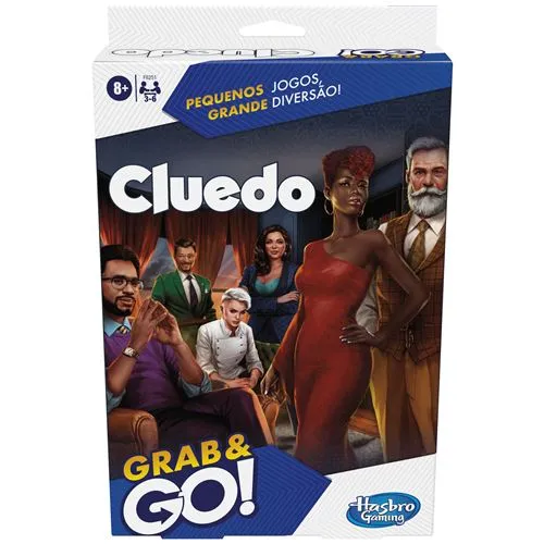 Jogo de Tabuleiro Cluedo Grab & Go! - Hasbro Gaming