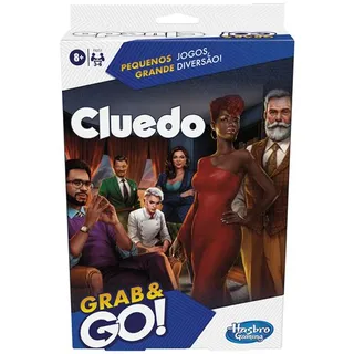 Jogo de Tabuleiro Cluedo Grab & Go! - Hasbro Gaming