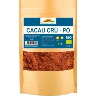 Cacau Cru em Pó embalagem 200 g - Outros Montes