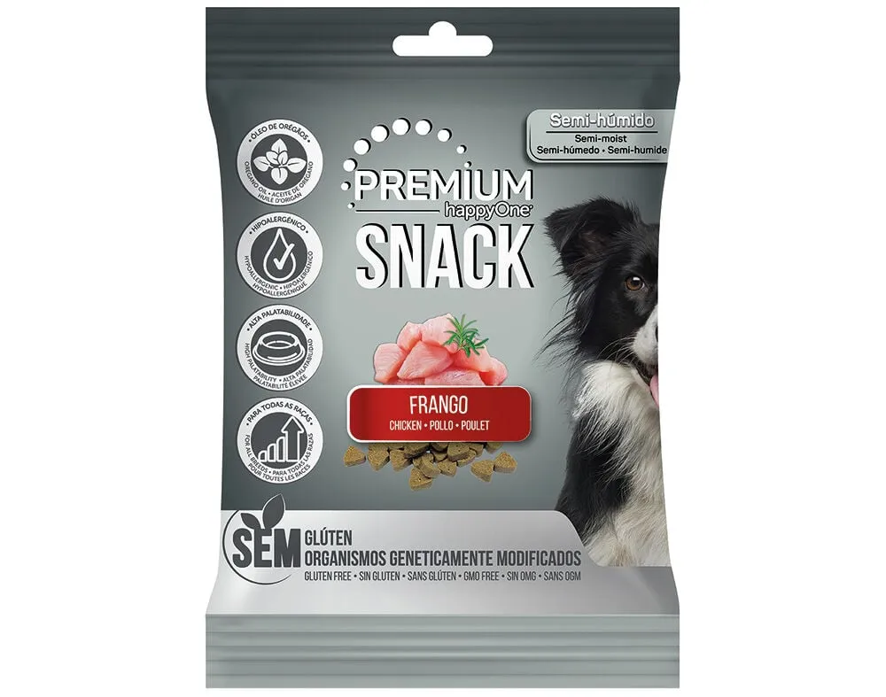 Snack para cão Happyone Premium com frango 100 g