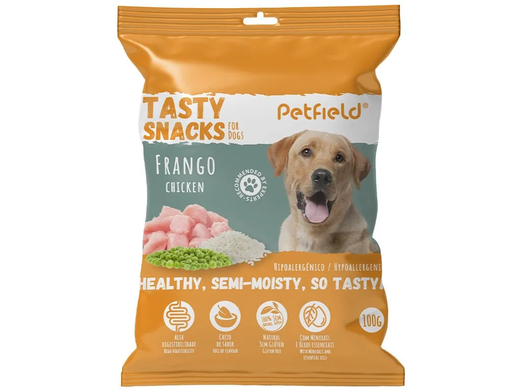Snack cão Petfield frango 100 g