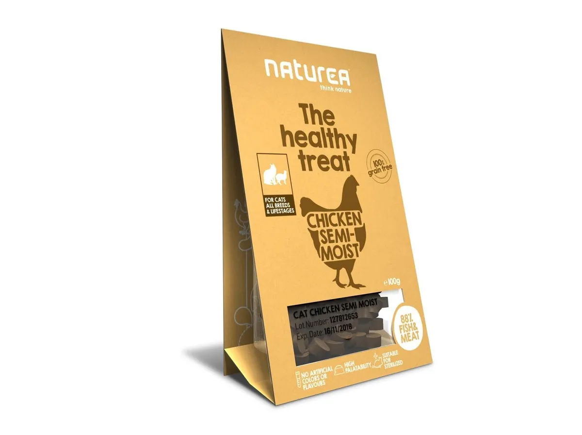 Snack gato Naturea frango 100 g