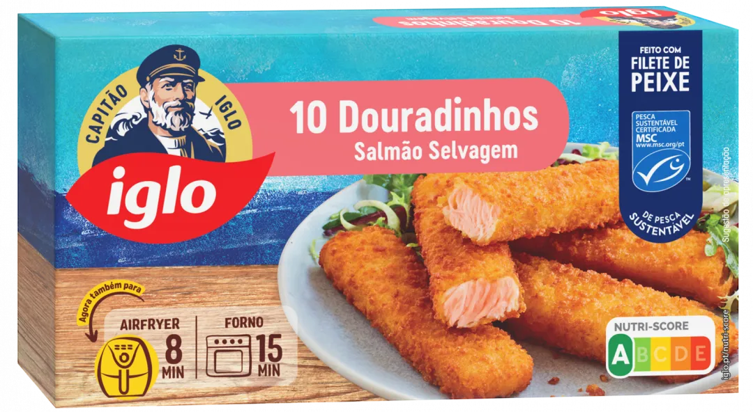 Douradinhos de Salmão Congelados