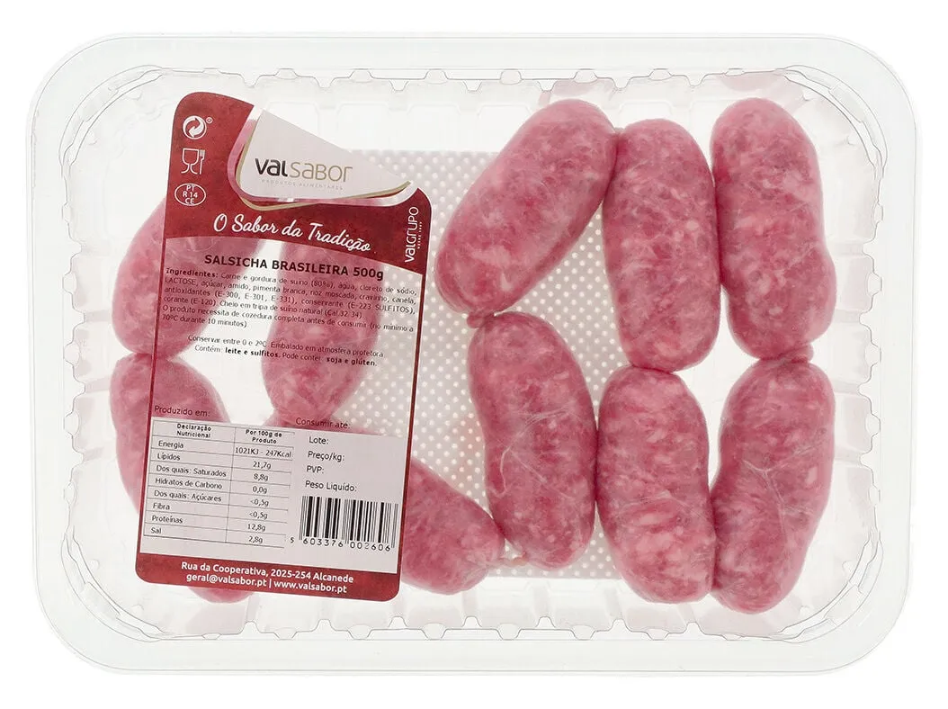 Salsicha brasileira 500 g