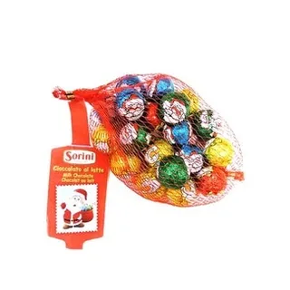 Chocolate Rede Bola de Natal embalagem 100 g - Sorini