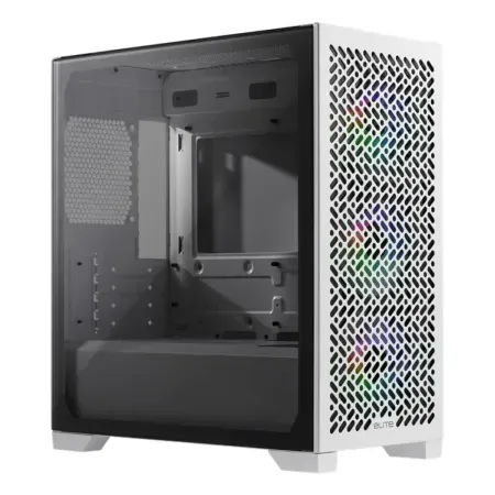 Caixa ATX Cooler Master Elite 302 Vidro Temperado Branca