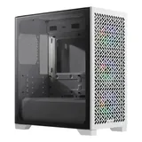 Caixa ATX Cooler Master Elite 302 Vidro Temperado Branca