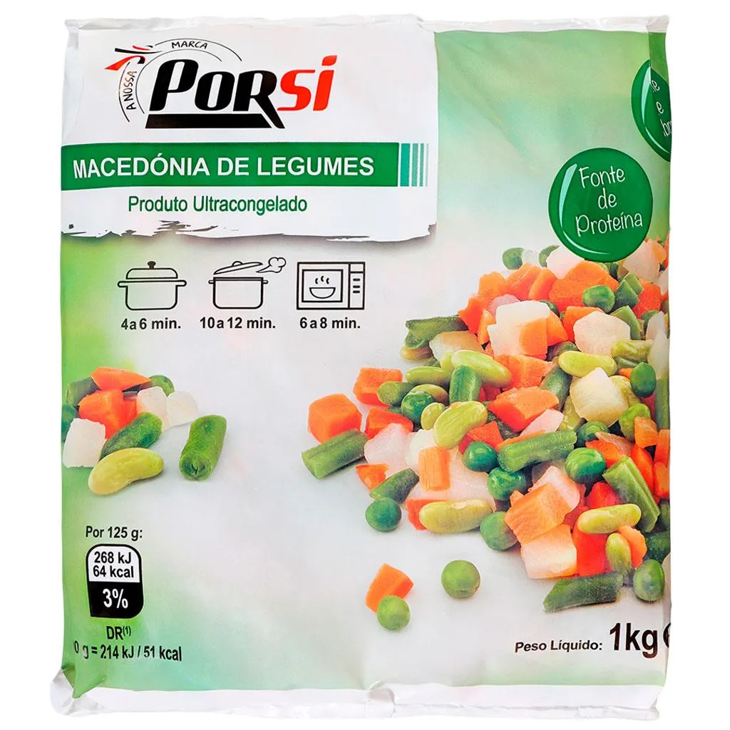 Macedónia de Legumes 1kg