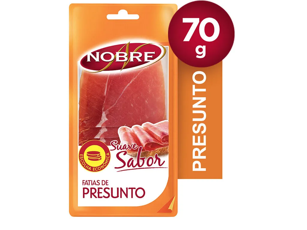 Presunto Nobre fatias 70 g