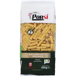 Massa Macarronete Riscado 500g PorSi