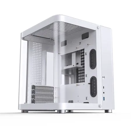Caixa Micro-ATX Jonsbo TK-1 2.0 Vidro Temperado Branco