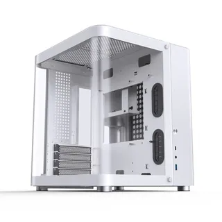 Caixa Micro-ATX Jonsbo TK-1 2.0 Vidro Temperado Branco