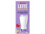 Leite sem lactose Auchan meio gordo 200 ml
