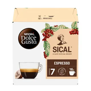 Cápsulas de Café Dolce Gusto Espresso Sical Nescafé Dolce Gusto