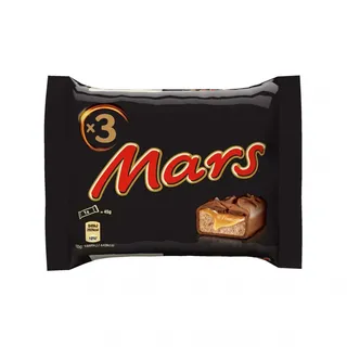 Snack de Chocolate Mars Pack 3