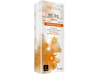 Suplemento Biokygen vitamina d3 6 capsulas