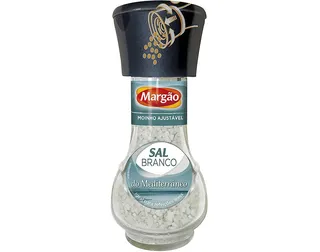 Moinho Margão sal branco mediterrâneo 90 g