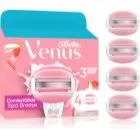 Gillette Venus Comfortglide Spa Breeze recarga de lâminas 4 un.